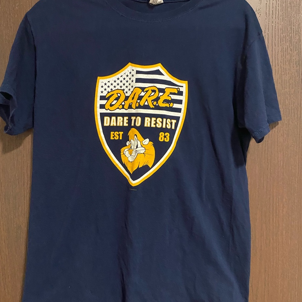 Navy D.A.R.E. Graphic T-Shirt